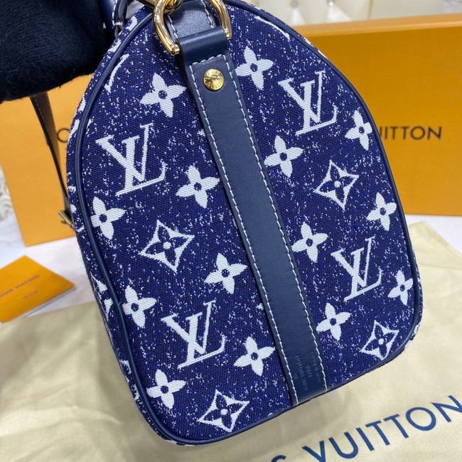 Louis Vuitton Monogram denim M59609 blue