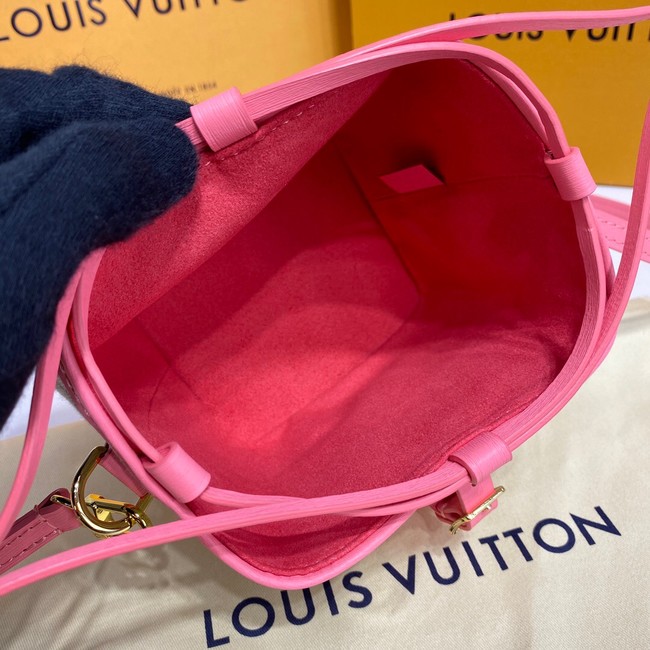 Louis Vuitton NOE PURSE M81112 Ecru Beige & Pink