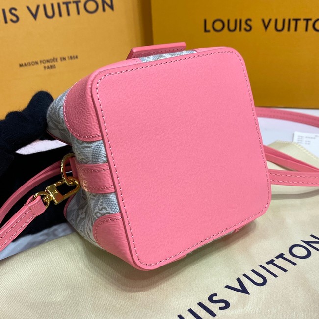 Louis Vuitton NOE PURSE M81112 Ecru Beige & Pink