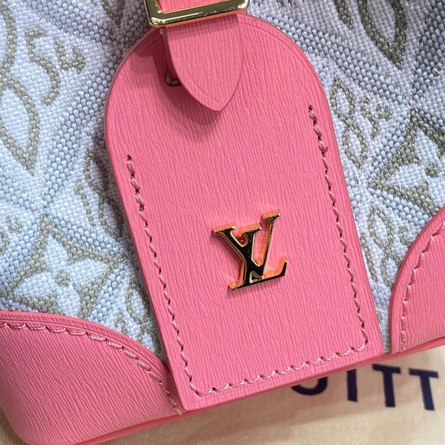 Louis Vuitton NOE PURSE M81112 Ecru Beige & Pink