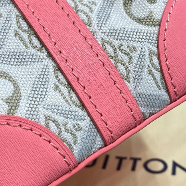 Louis Vuitton NOE PURSE M81112 Ecru Beige & Pink