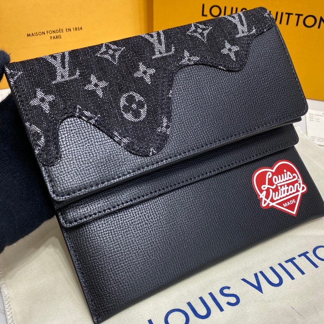 Louis Vuitton TRIO POUCH M81013 black