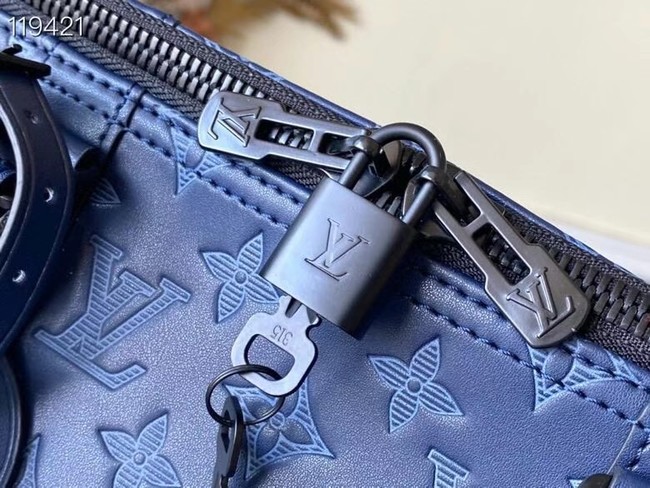 Louis Vuitton KEEPALL BANDOULIERE 50 M45731 Navy Blue