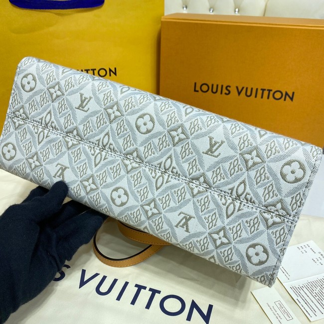 Louis Vuitton ONTHEGO MM M59614 Ecru & Caramel