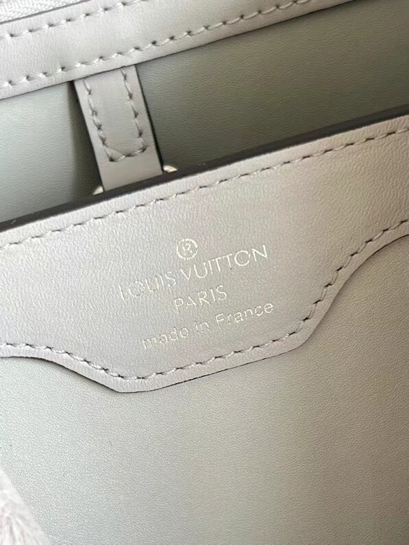 Louis Vuitton CAPUCINES BB M48865 gray Mink hair