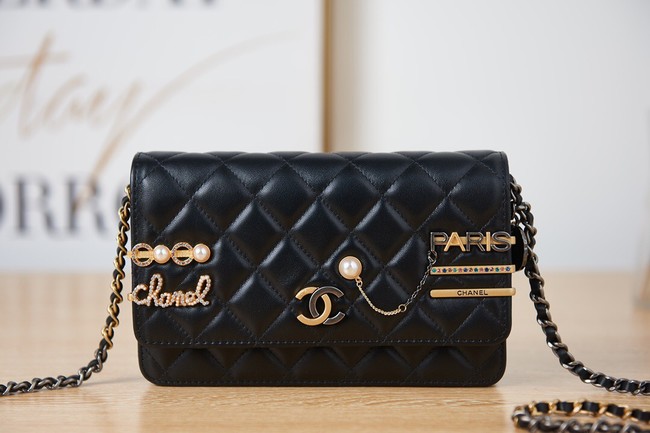 Chanel SMALL FLAP BAG AP2508 black