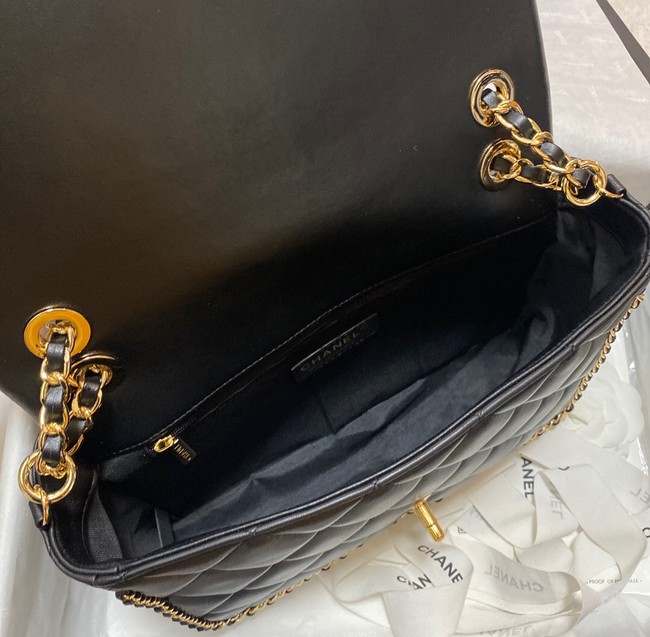 Chanel SMALL FLAP BAG AS1672 black