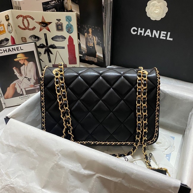 Chanel SMALL FLAP BAG AS1672 black