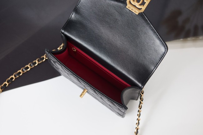 Chanel SMALL FLAP BAG AS2840 BLACK