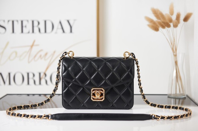 Chanel SMALL FLAP BAG AS2840 BLACK