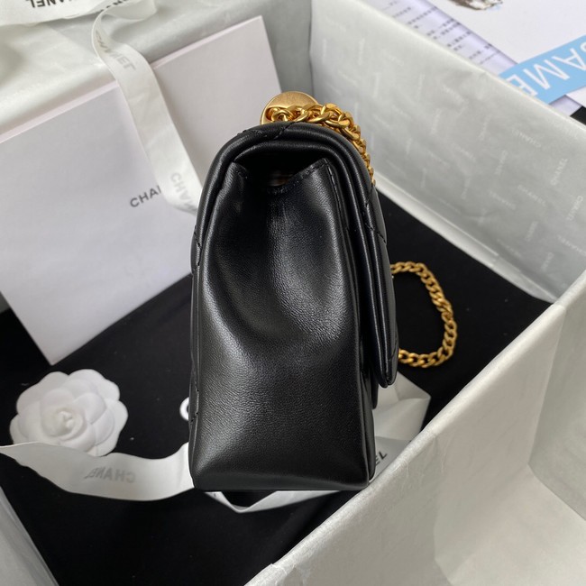 Chanel SMALL Lambskin FLAP BAG AS1792 black