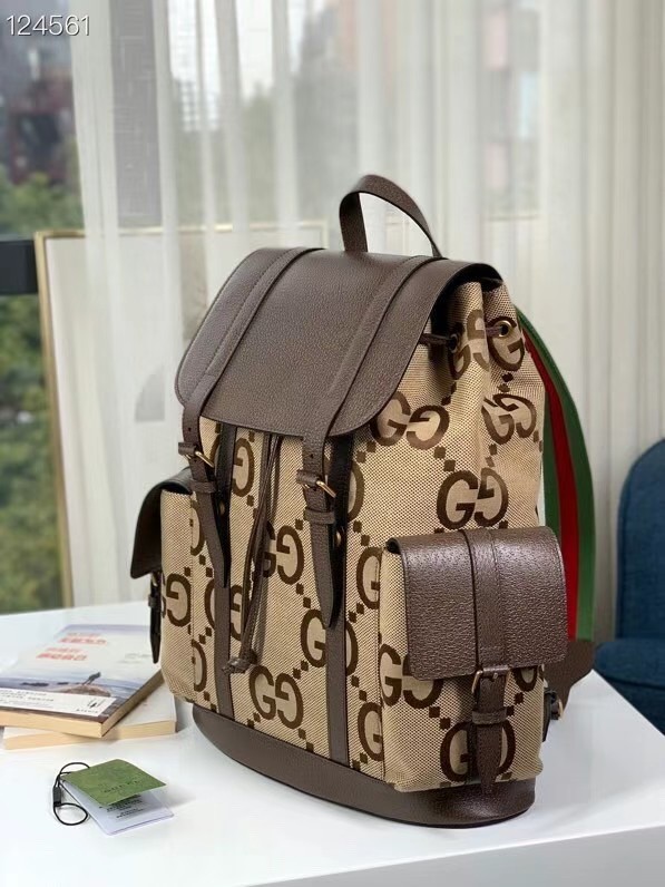 Gucci Backpack with jumbo 678829 brown