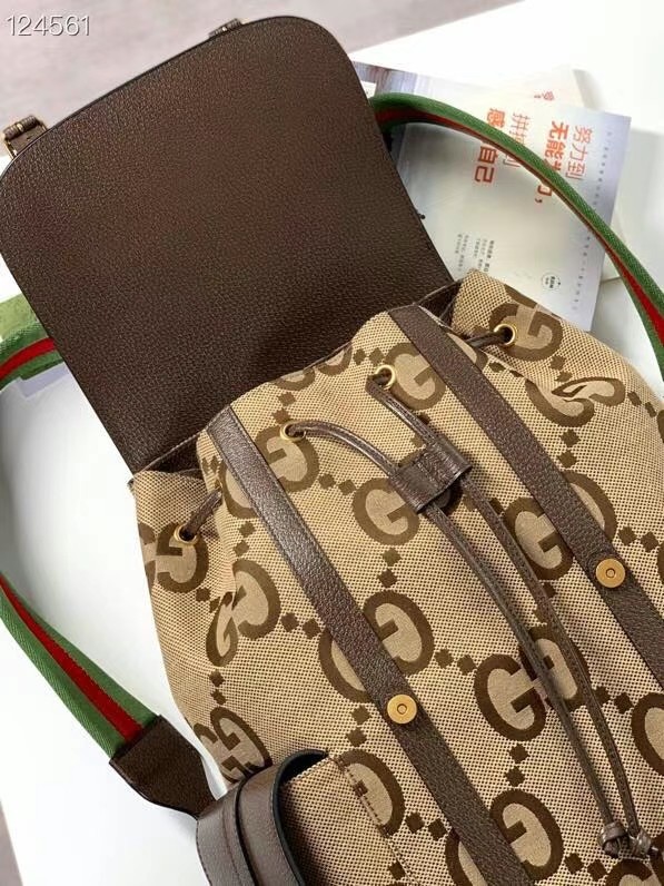 Gucci Backpack with jumbo 678829 brown