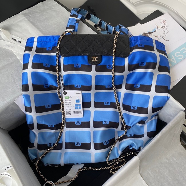 Chanel SHOPPING BAG AP2095 blue