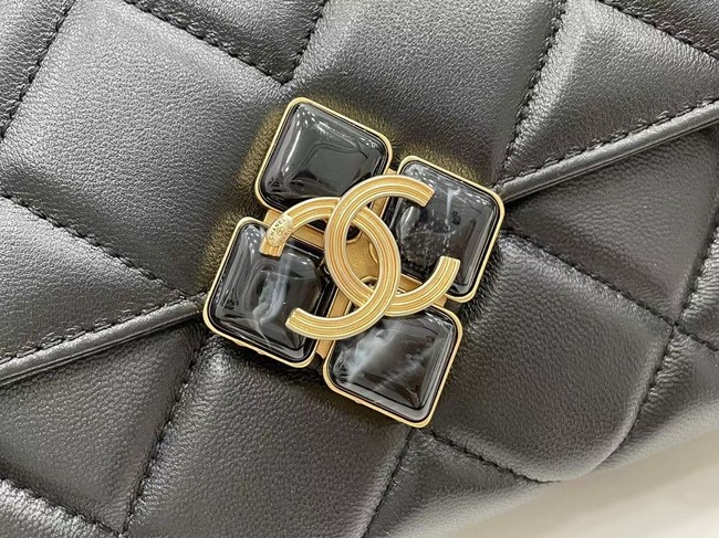 Chanel Flap Lambskin Shoulder Bag AS2557 black