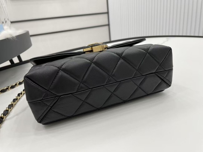 Chanel Flap Lambskin Shoulder Bag AS2557 black