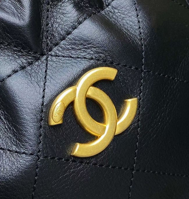 Chanel SMALL Lambskin Shoulder Bag SS2088 black