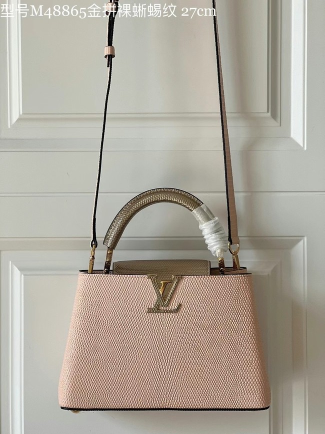 Louis Vuitton CAPUCINES BB M59266 light pink