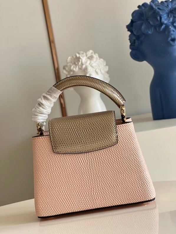 Louis Vuitton CAPUCINES MINI M59268 light pink