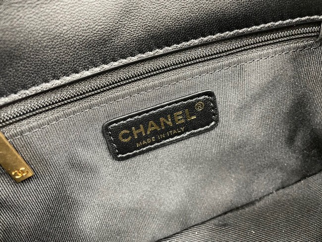 Chanel Flap Lambskin Shoulder Bag AS2975 black