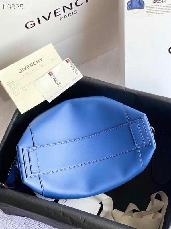 GIVENCHY Original Leather Shoulder Bag 63188 blue