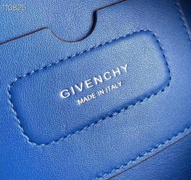 GIVENCHY Original Leather Shoulder Bag 63188 blue