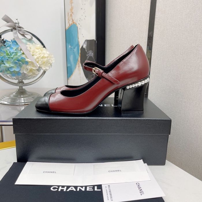 Chanel shoes CH00096 Heel Hight 7.5CM