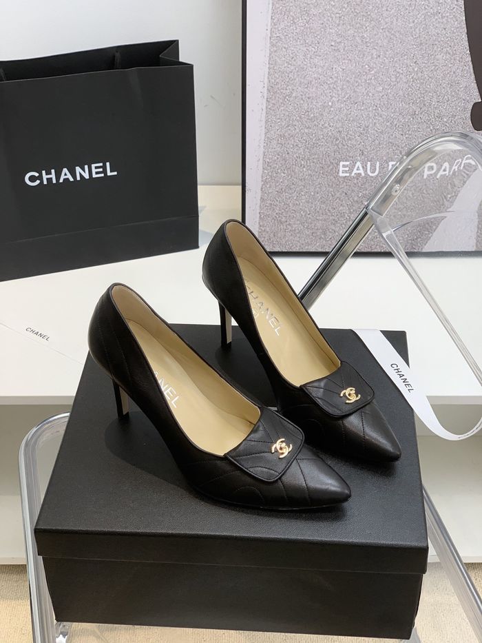 Chanel shoes CH00141 Heel Hight 1CM/8CM
