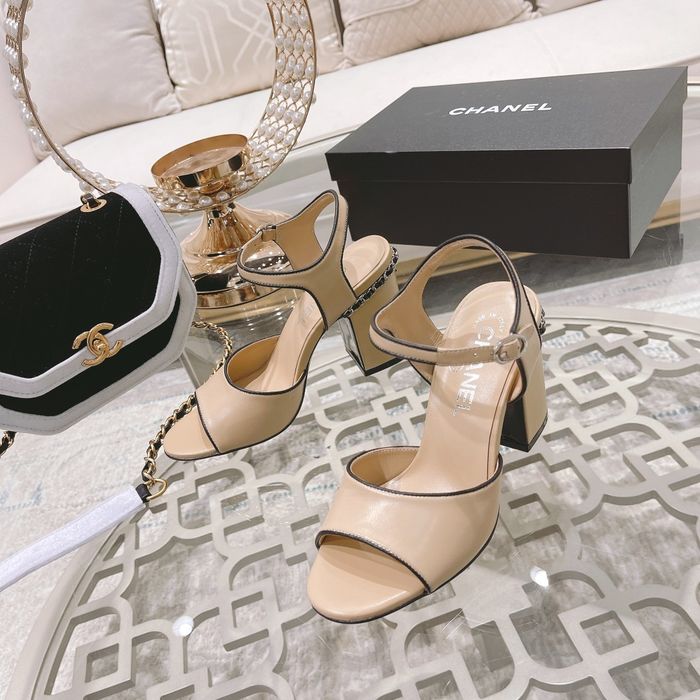 Chanel shoes CH00180 Heel Hight 8.5CM