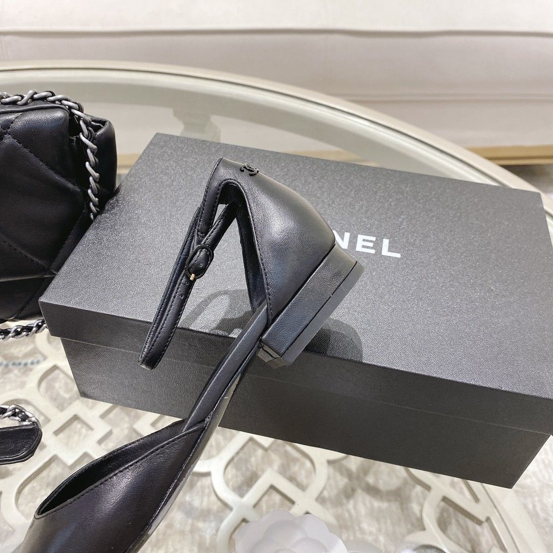 Chanel shoes CH00189 Heel Hight 2.5CM