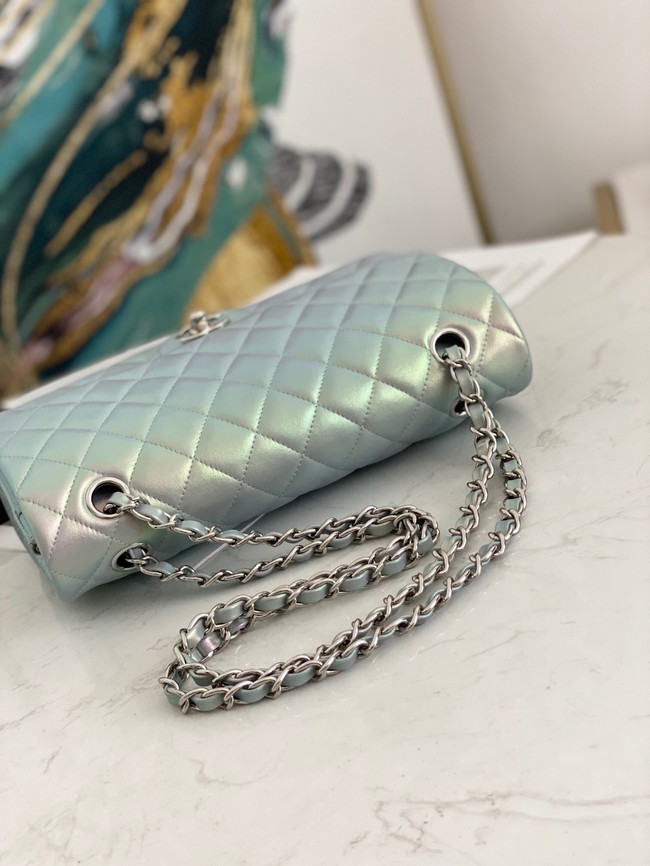 Chanel Flap Mirage Lambskin Shoulder Bag AS1112 sky blue