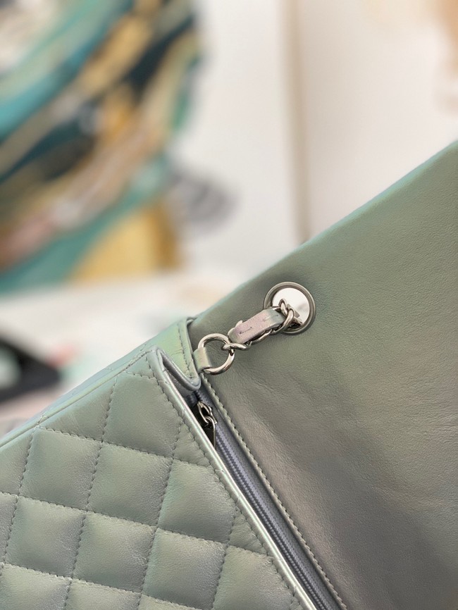 Chanel Flap Mirage Lambskin Shoulder Bag AS1115 sky blue