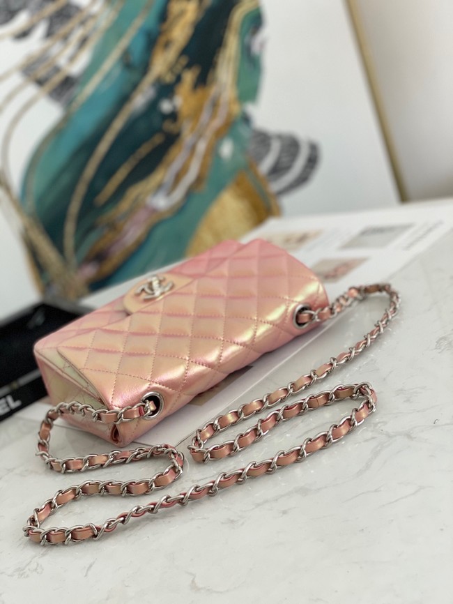 Chanel Flap Mirage Lambskin Shoulder Bag AS1116 pink