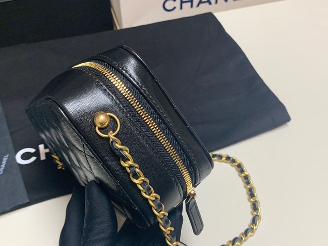 Chanel Lambskin camera bag AS2463 black