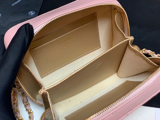 Chanel Lambskin camera bag AS2463 pink