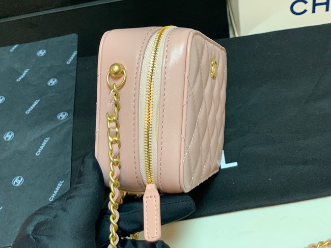 Chanel Lambskin camera bag AS2463 pink