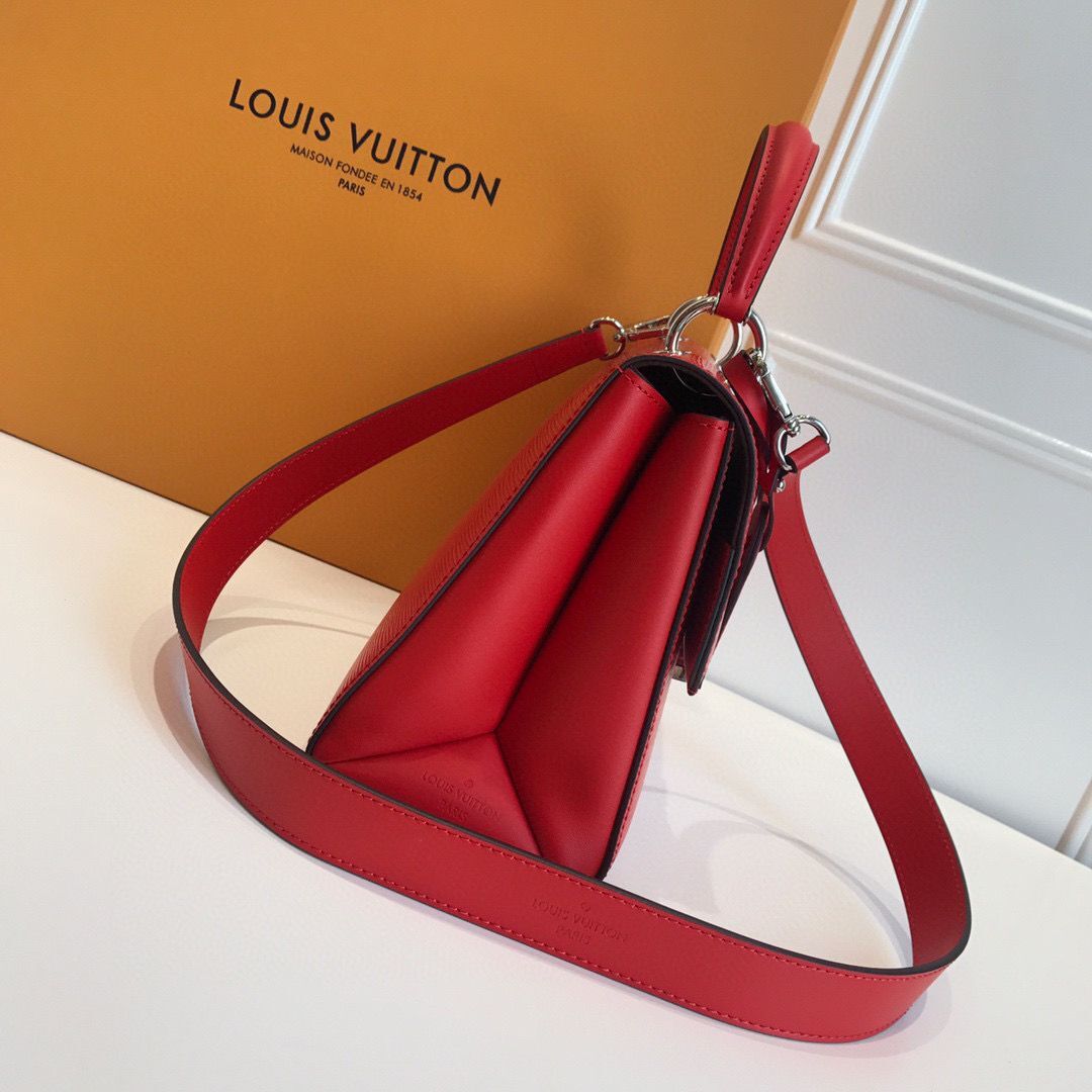 Louis Vuitton Original Epi Leather Grenelle Small Tote Bag M53694 Red