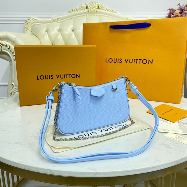 Louis Vuitton EASY POUCH ON STRAP M80471 light blue