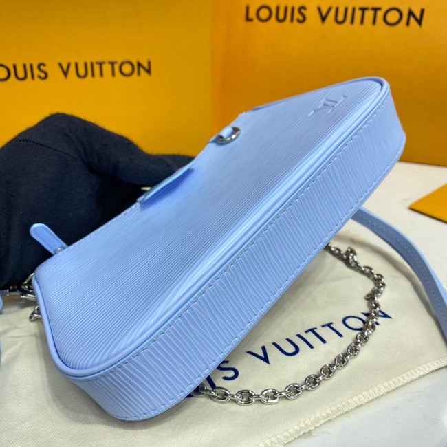 Louis Vuitton EASY POUCH ON STRAP M80471 light blue