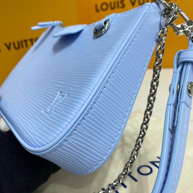 Louis Vuitton EASY POUCH ON STRAP M80471 light blue