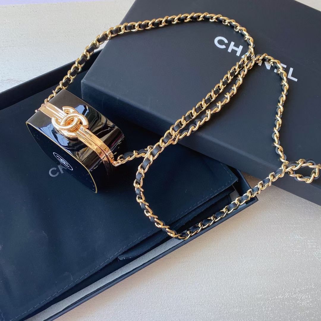 Chanel Box Shoulder Bag C5690 Black