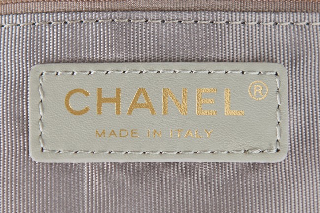 Chanel SMALL Lambskin Shoulder Bag AS2986 gray