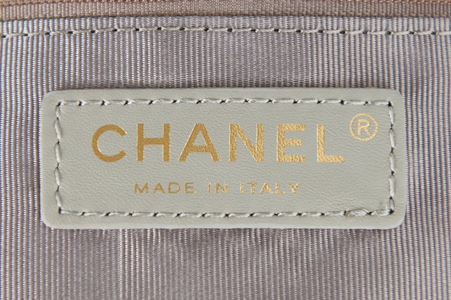 Chanel SMALL Lambskin Shoulder Bag AS2986 gray