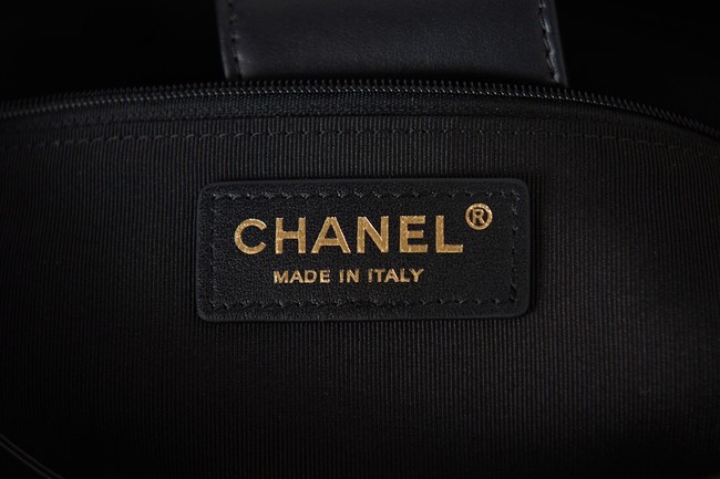 Chanel Sheepskin Shoulder Bags AS2761 black