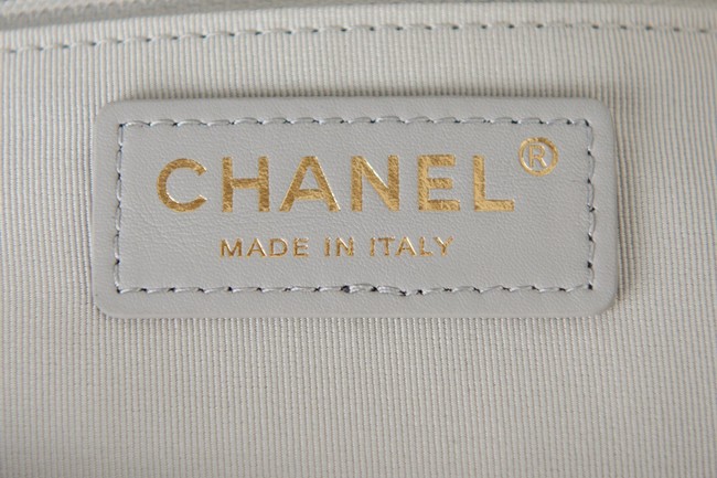 Chanel Sheepskin Shoulder Bags AS2761 light gray