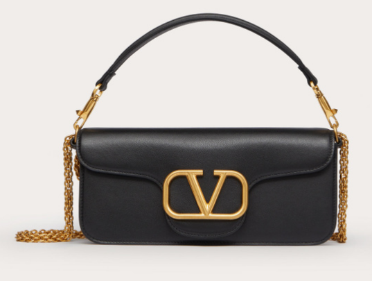 VALENTINO GARAVANI Loco Calf leather bag 2B0K30 black