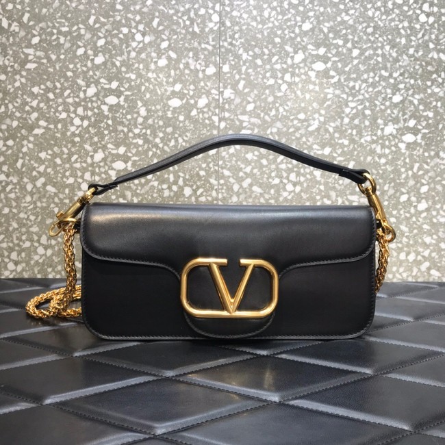 VALENTINO GARAVANI Loco Calf leather bag 2B0K30 black