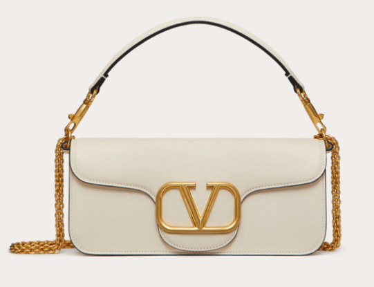 VALENTINO GARAVANI Loco Calf leather bag 2B0K30 white