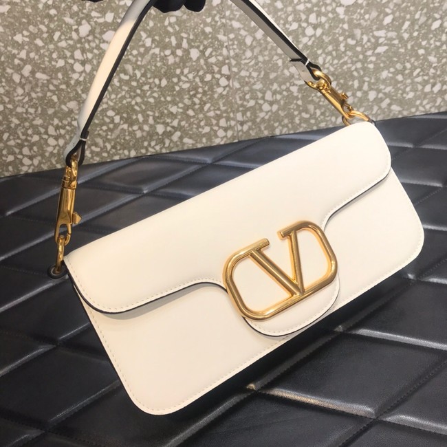 VALENTINO GARAVANI Loco Calf leather bag 2B0K30 white