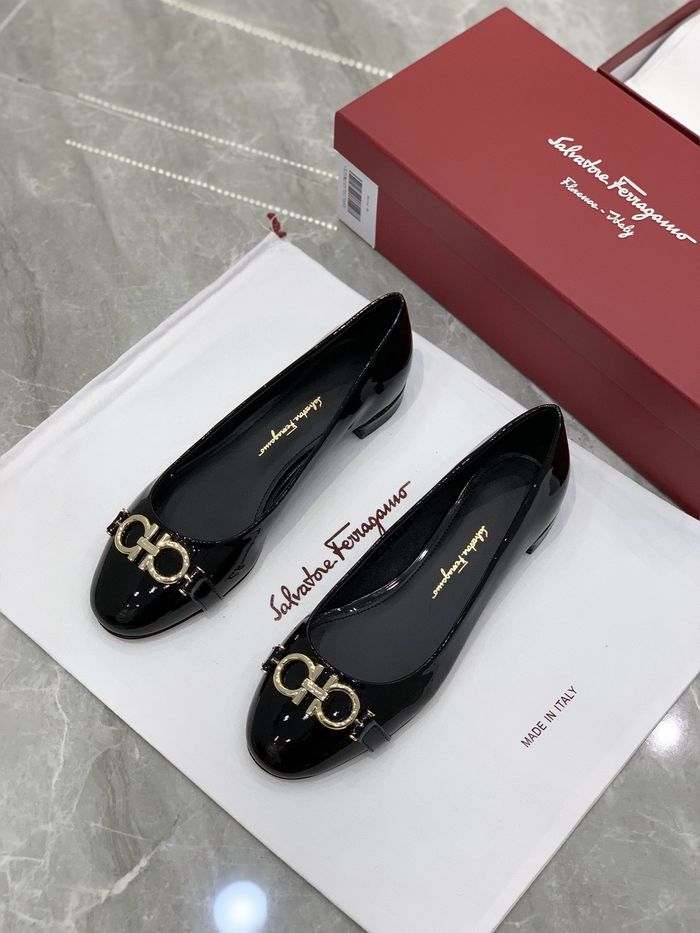 Ferragamo shoes FR00001 Heel 1CM